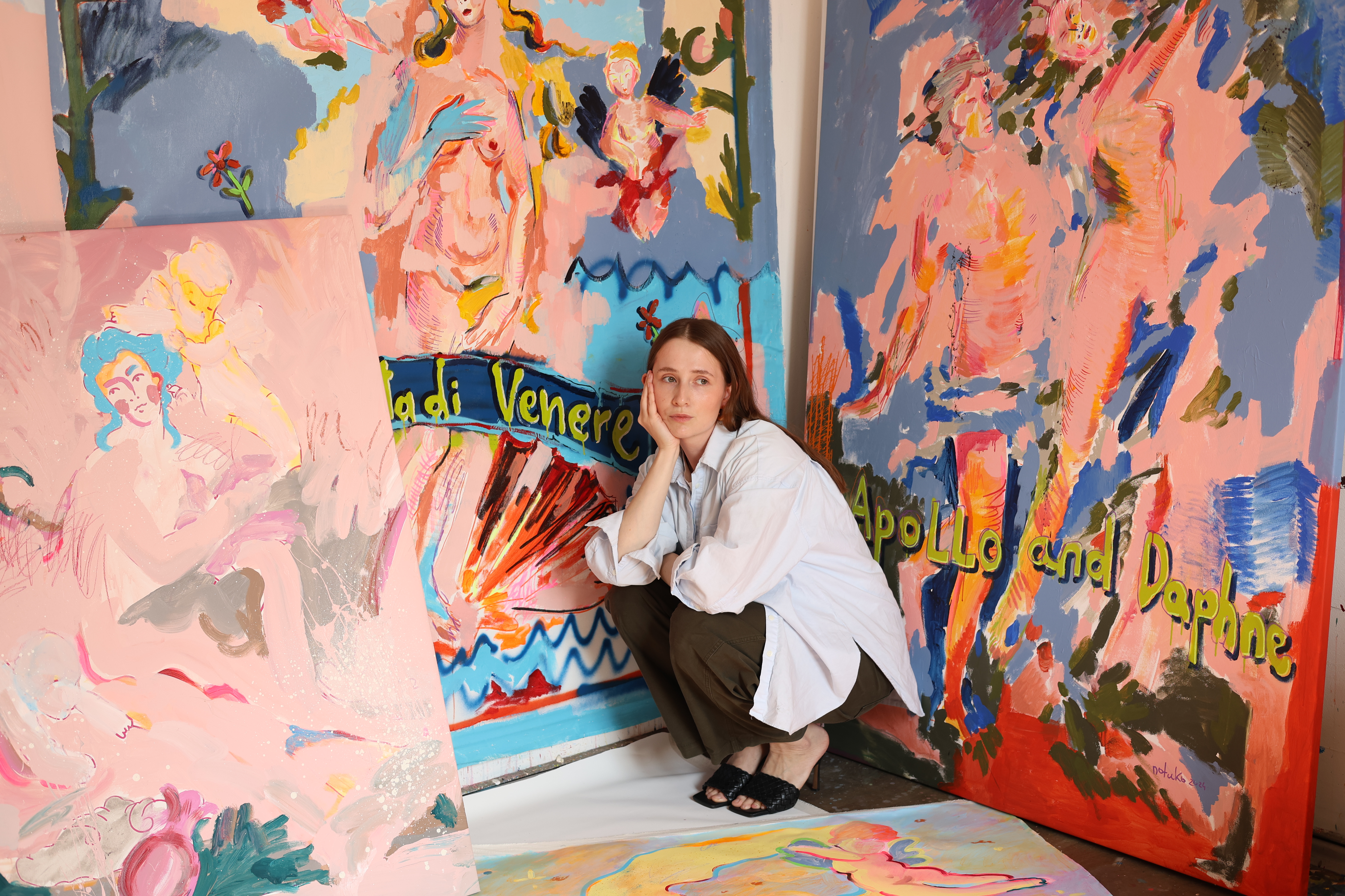 Portrait of Notuko, who works in the artist style (Rivne, Ukraine) Photo 8 of 12.