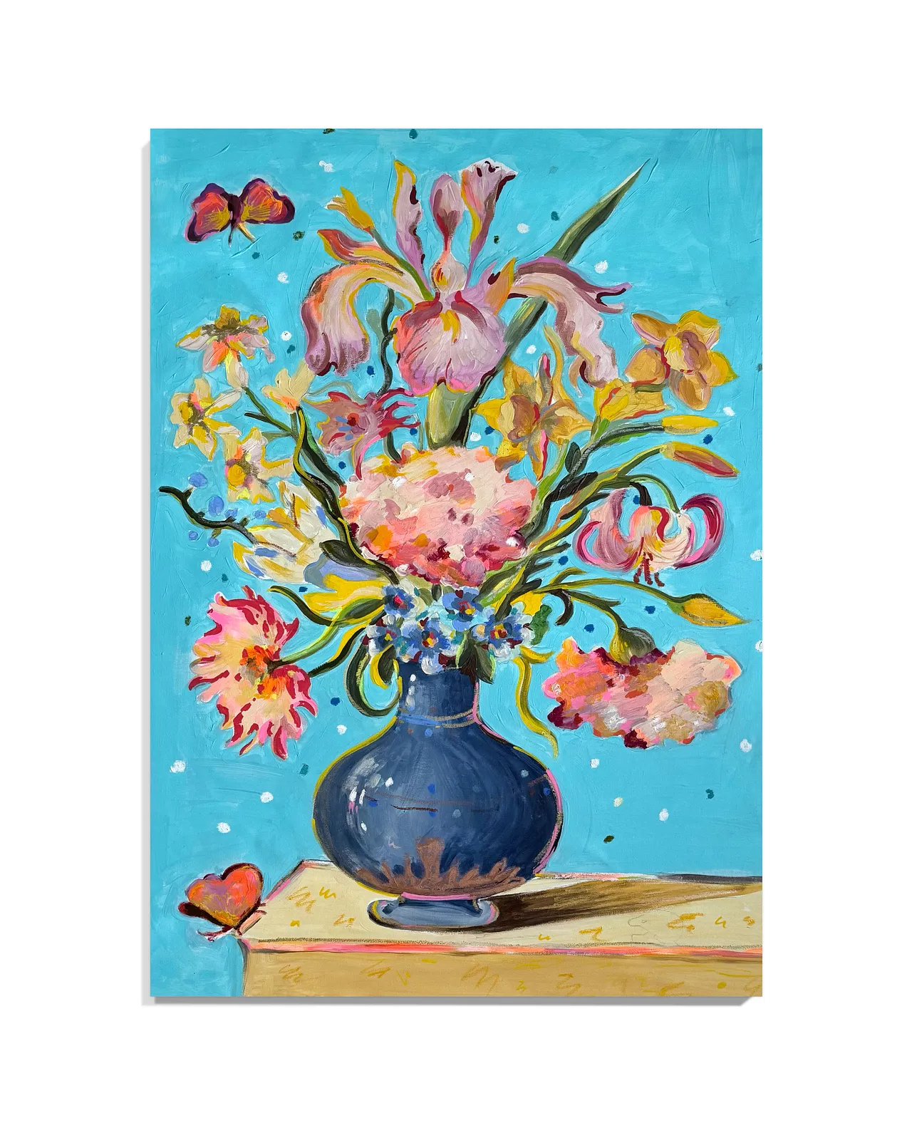 Image of Flowers  by Notuko , size: 65x90, made of Acrylic on canvas , Painting medium, from Ukraine , priced at €470
