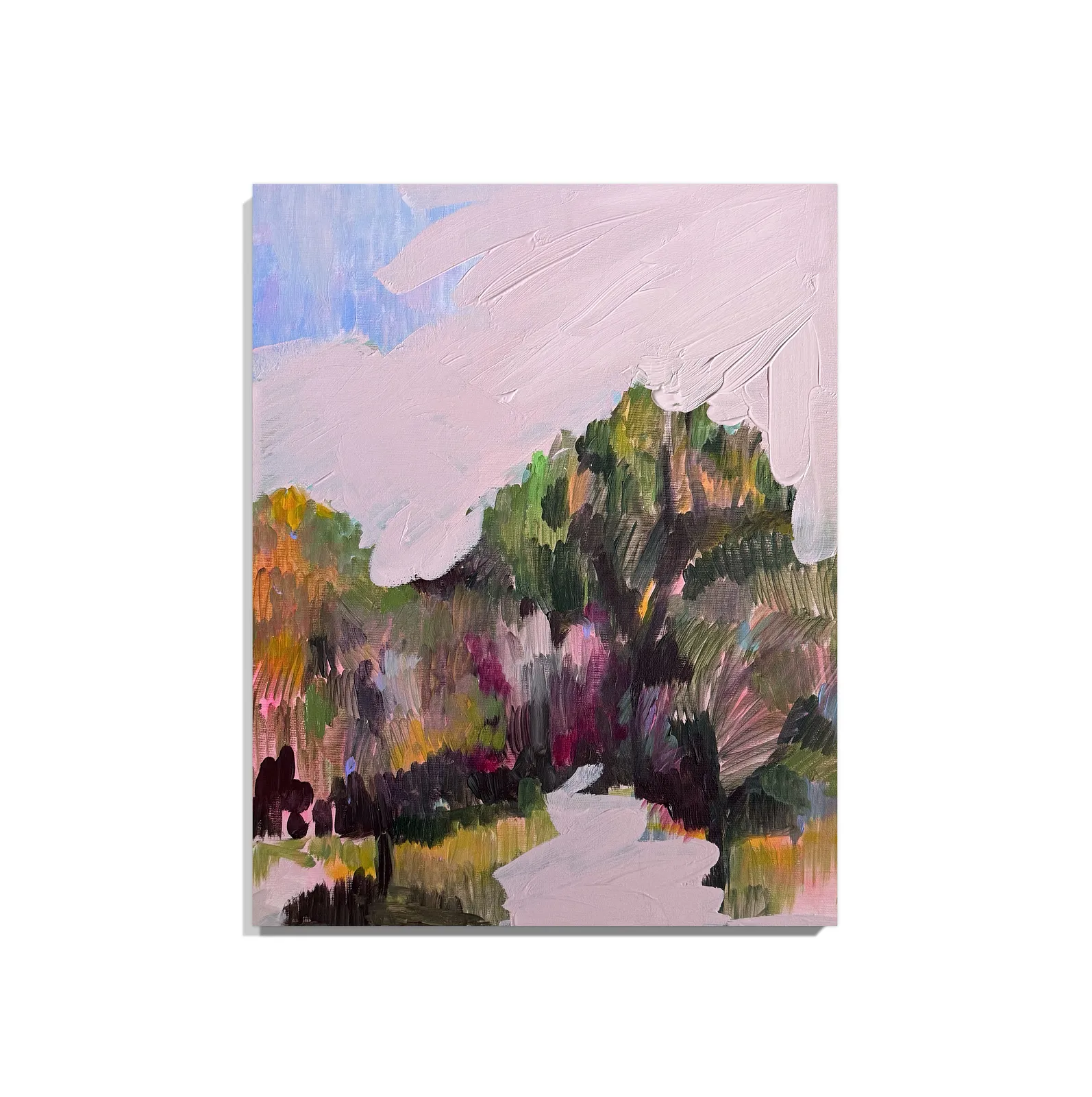 Image of Marseille  by Notuko , size: 30x40, made of Акрил полотно , Painting medium, from Rivne Ukraine, part of the Landscape series, priced at €300