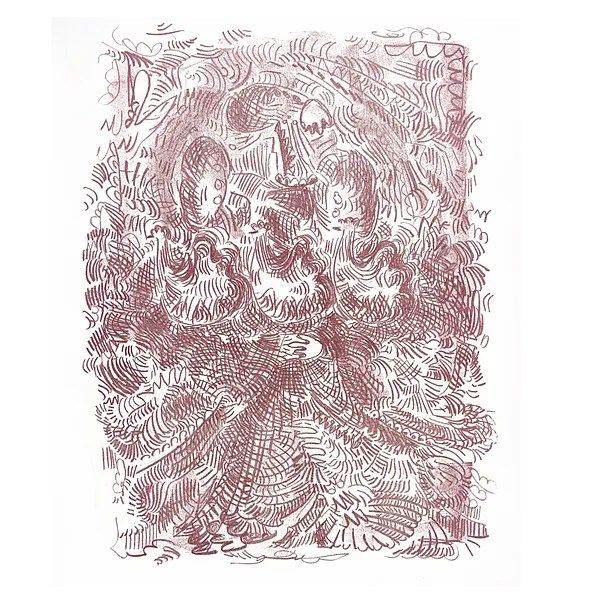 Image of Lithography Birds  by Notuko , size: 40x50, Graphics medium, from Rivne , priced at €70