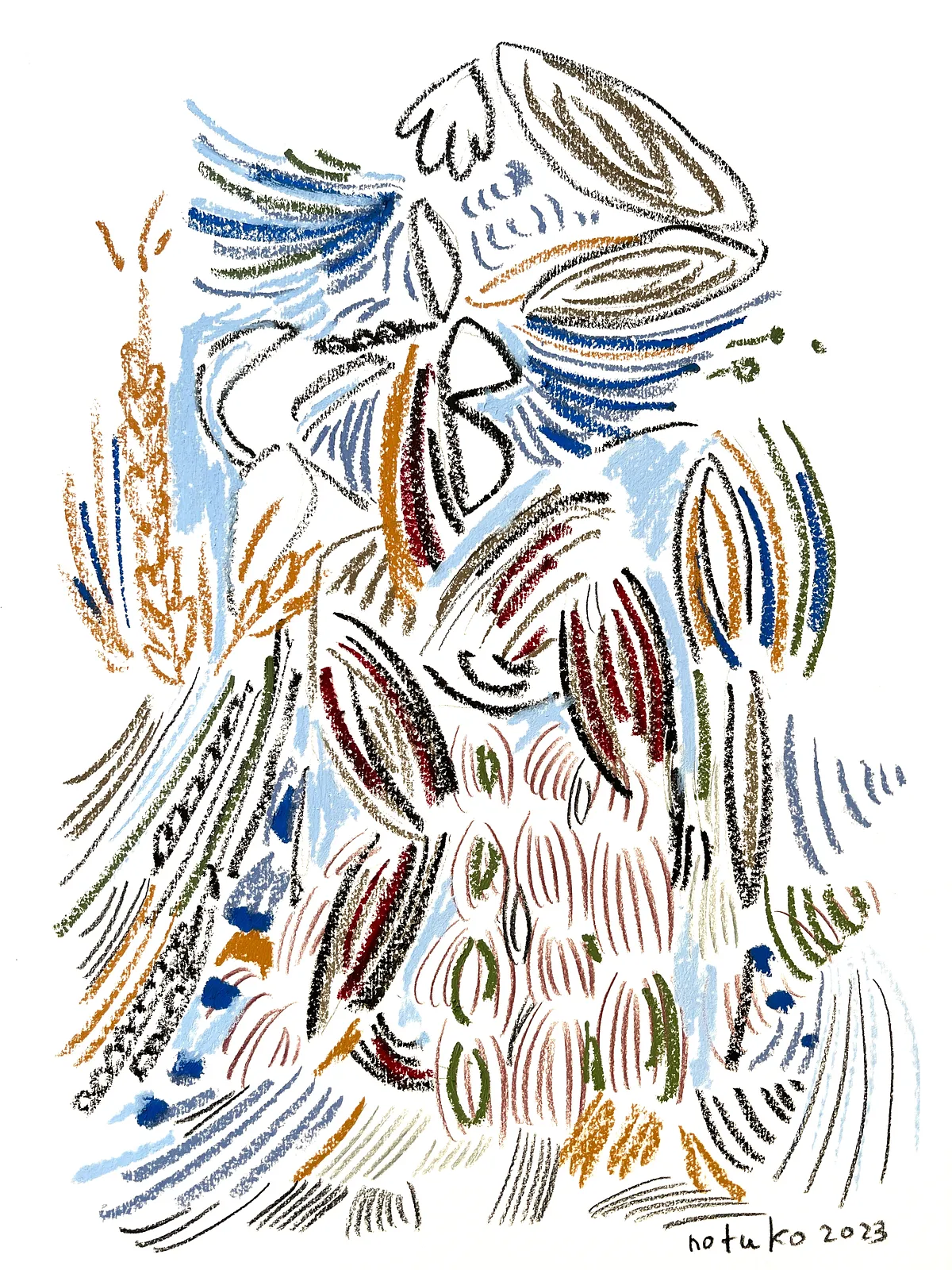 Image of dance  by Notuko , size: 48X63, Graphics medium, from Rivne Ukraine , priced at €350