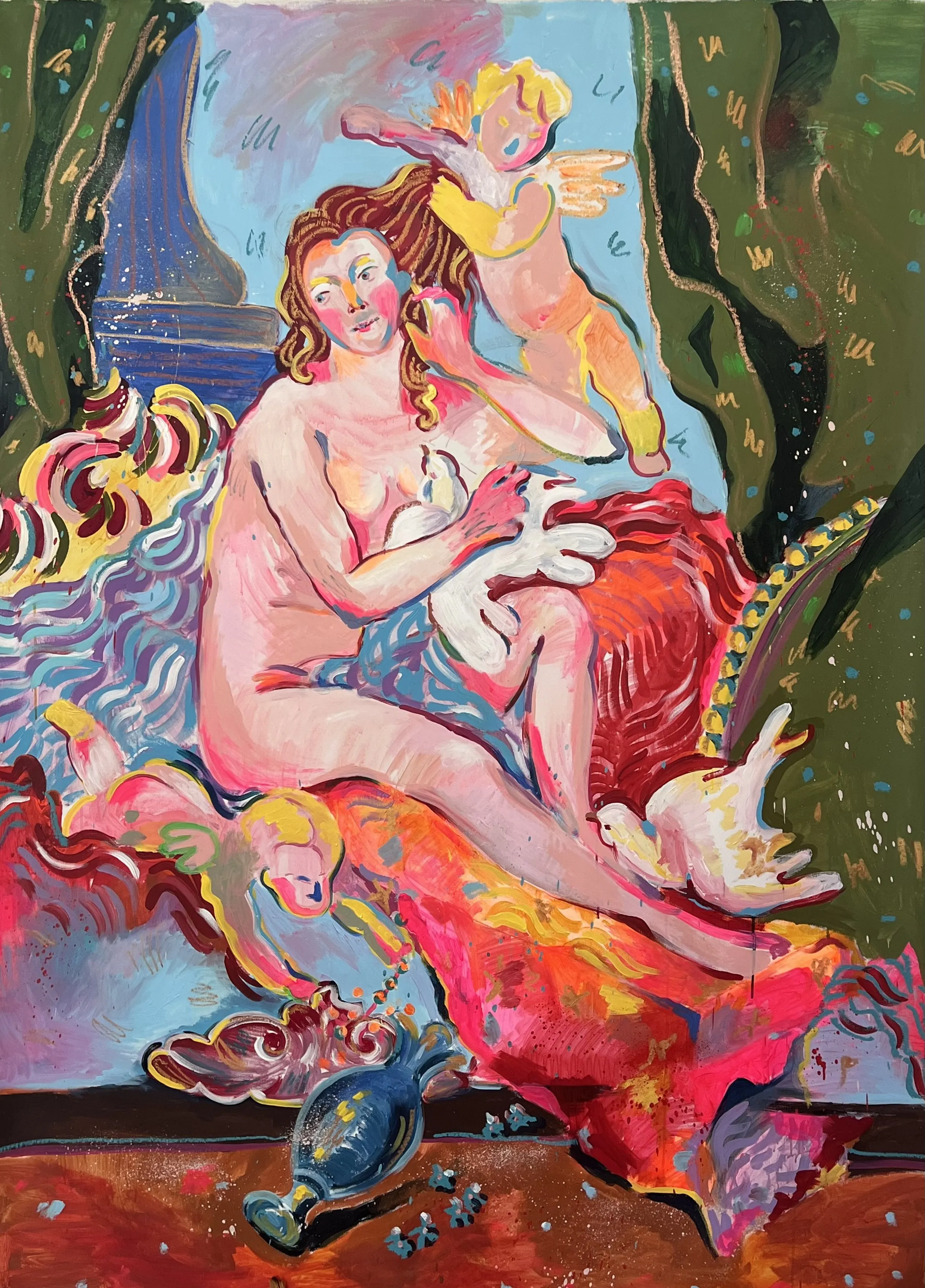 Image of Venus by Notuko , Painting medium, part of the myths series