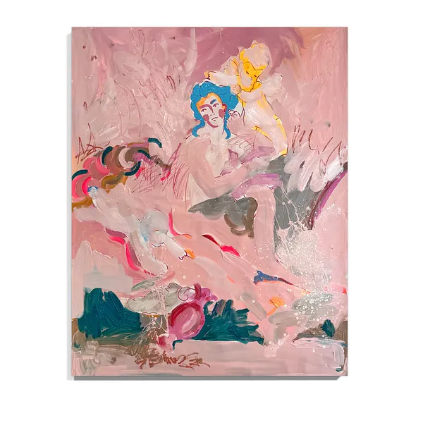 Image of Venus  by Notuko , size: 90x136, made of Acrylic , Painting medium, from Rivne, part of the myths series, priced at €1500